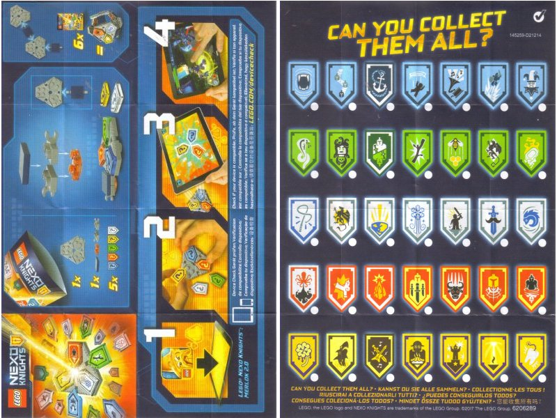 Combo NEXO Powers Wave 2 polybag