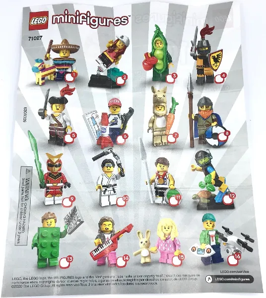 Minifigure, Series 20 (Complete Random Set of 1 Minifigure)