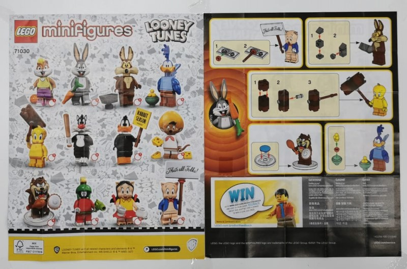 Minifigure, Looney Tunes (Complete Random Set of 1 Minifigure)