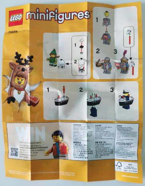 Minifigure, Series 23 (Complete Random Set of 1 Minifigure)