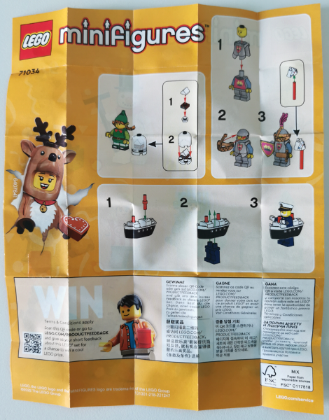 Minifigure, Series 23 (Complete Random Set of 1 Minifigure)