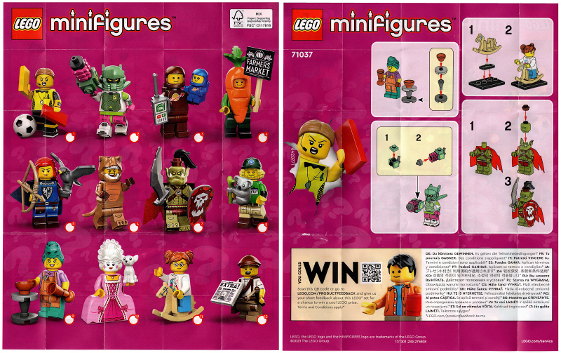 Minifigure, Series 24 (Complete Random Set of 1 Minifigure)