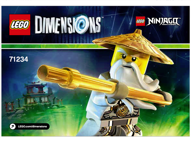 Fun Pack - Ninjago (Sensei Wu and Flying White Dragon)