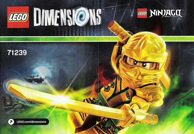 Fun Pack - Ninjago (Lloyd and Lloyd's Golden Dragon)