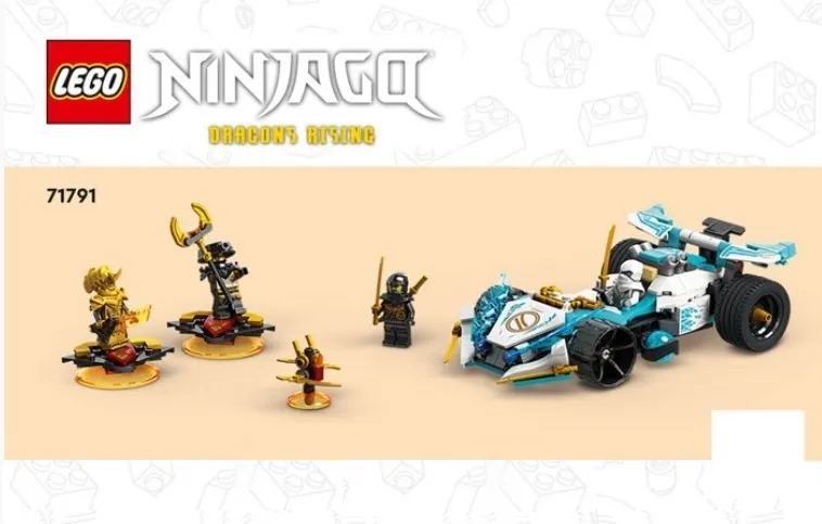 Zane's Dragon Power Spinjitzu Race Car