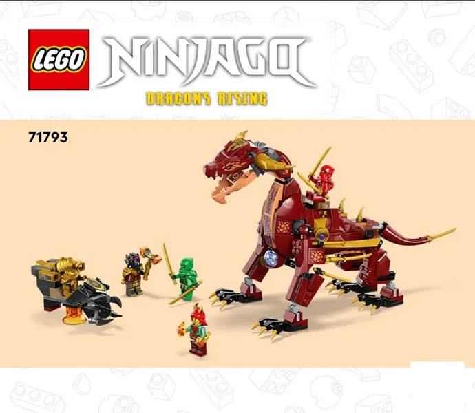 Heatwave Transforming Lava Dragon