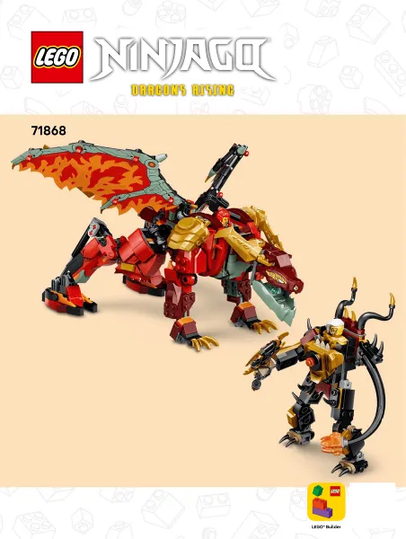 Wyldfyre's Transforming Dragon Mech