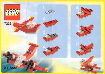 Small Red Helicopter polybag