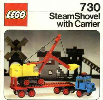Steam Shovel with Carrier