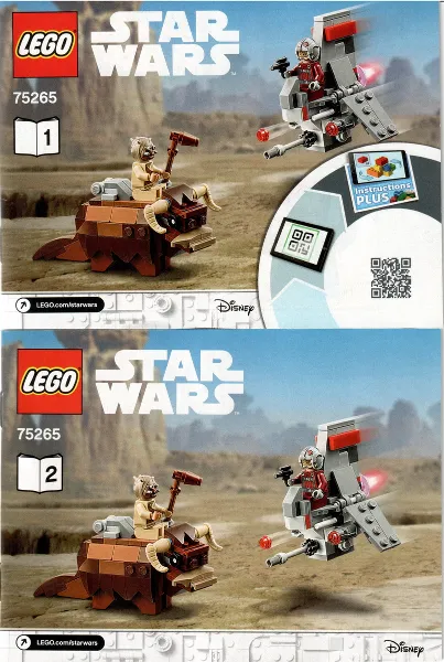 T-16 Skyhopper vs Bantha Microfighters