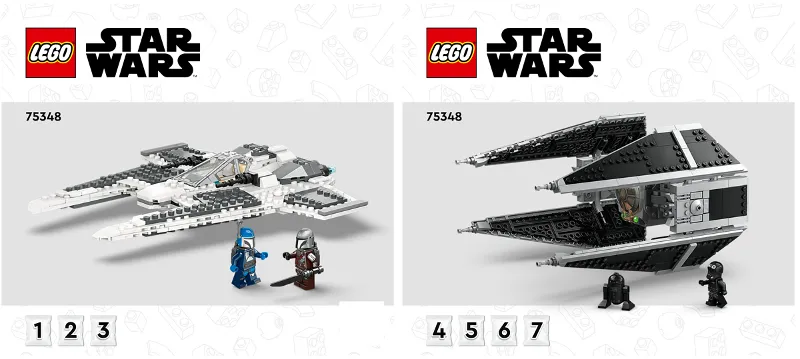 Mandalorian Fang Fighter vs TIE Interceptor