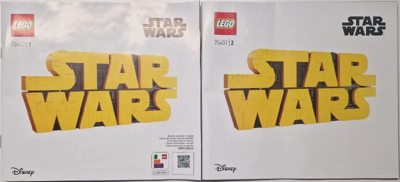 Brick-Built Star Wars Logo