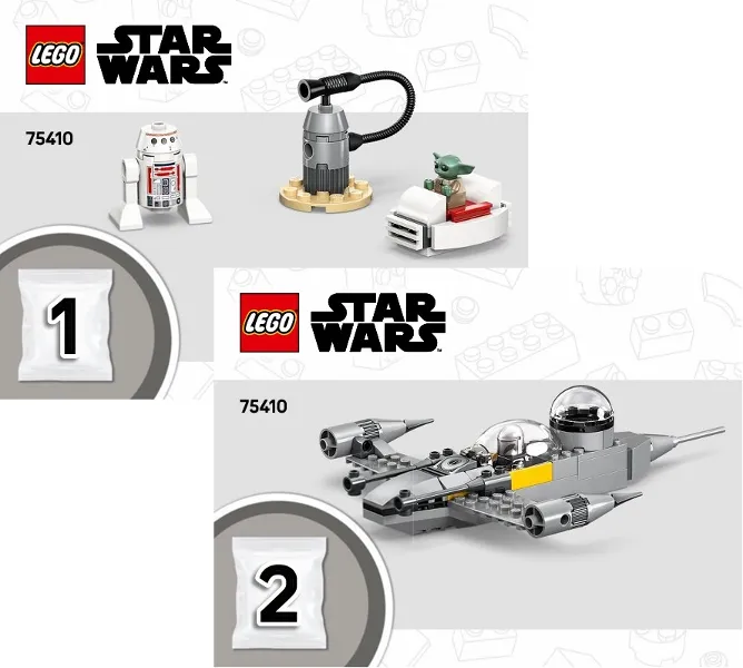 Mando and Grogu's N-1 Starfighter