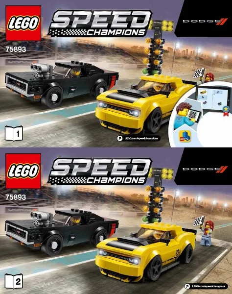 2018 Dodge Challenger SRT Demon and 1970 Dodge Charger R/T