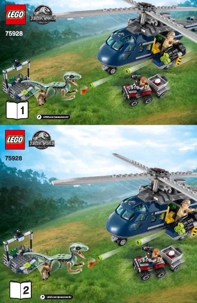 Blue's Helicopter Pursuit