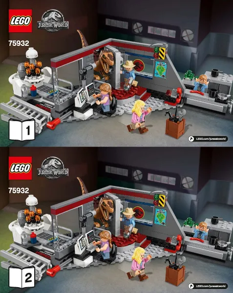 Jurassic Park Velociraptor Chase