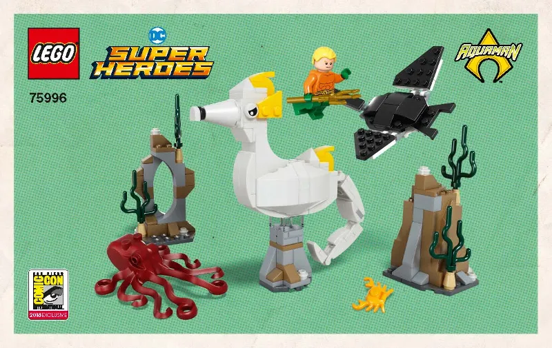 Aquaman and Storm - San Diego Comic-Con 2018 Exclusive