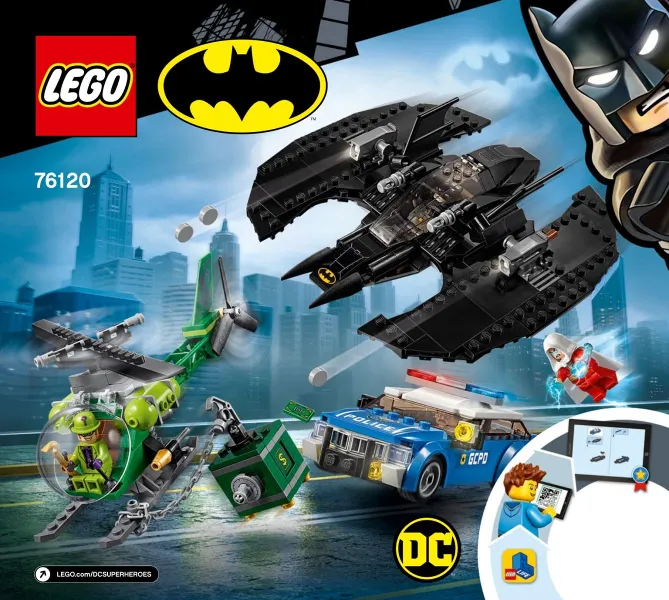 Batman Batwing and The Riddler Heist