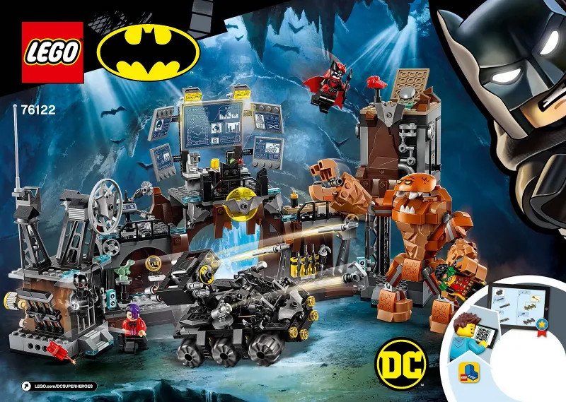Batcave Clayface Invasion