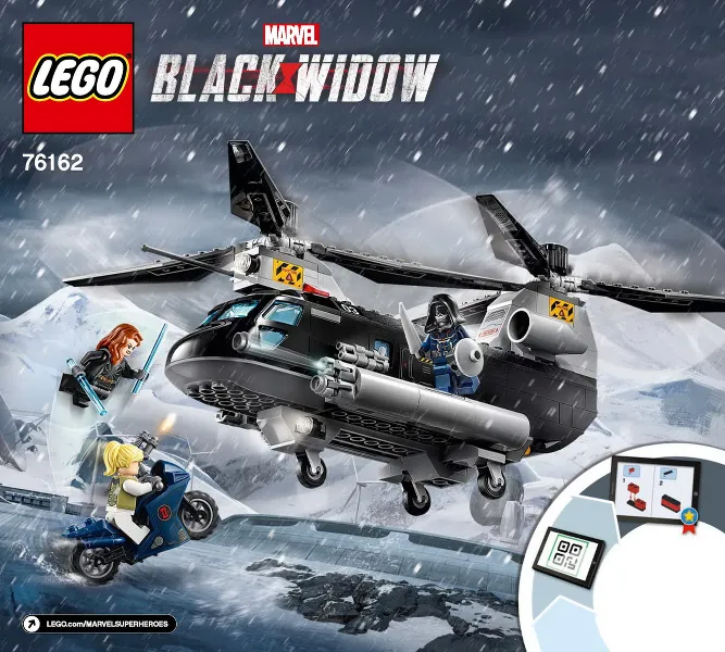 Black Widow's Helicopter Chase