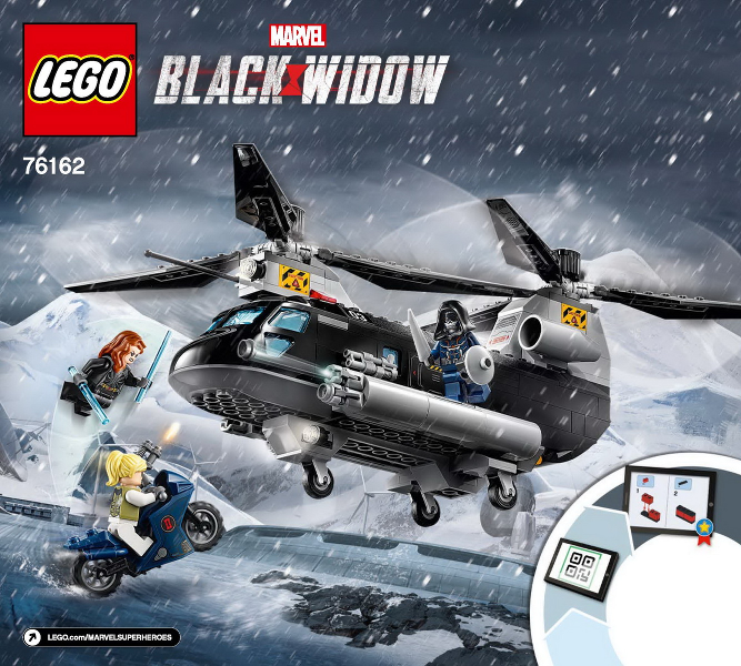 Black Widow's Helicopter Chase