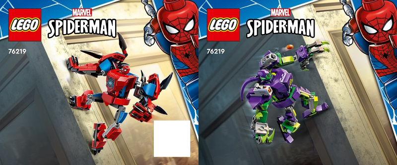Spider-Man & Green Goblin Mech Battle