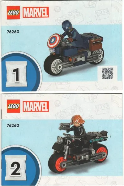 Black Widow & Captain America Motorcycles