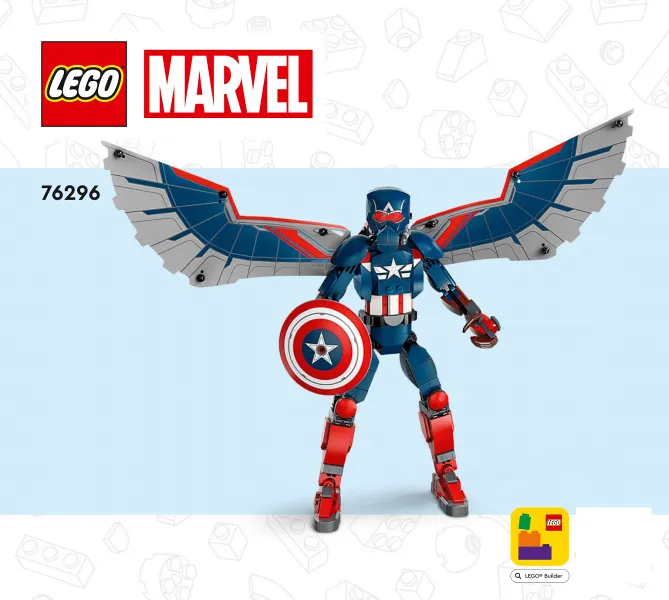New Captain America Construction Figure