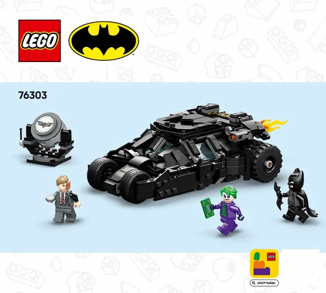 Batman Tumbler vs. Two-Face & The Joker