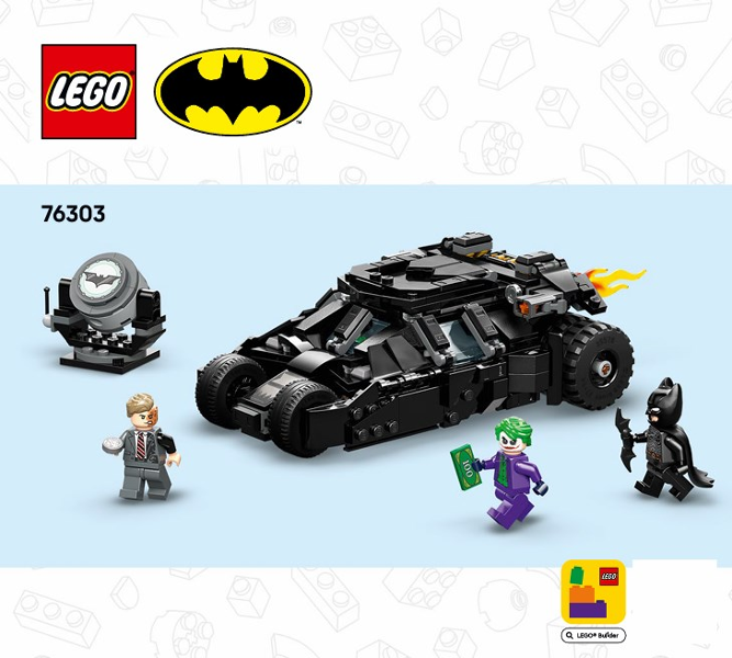 Batman Tumbler vs. Two-Face & The Joker