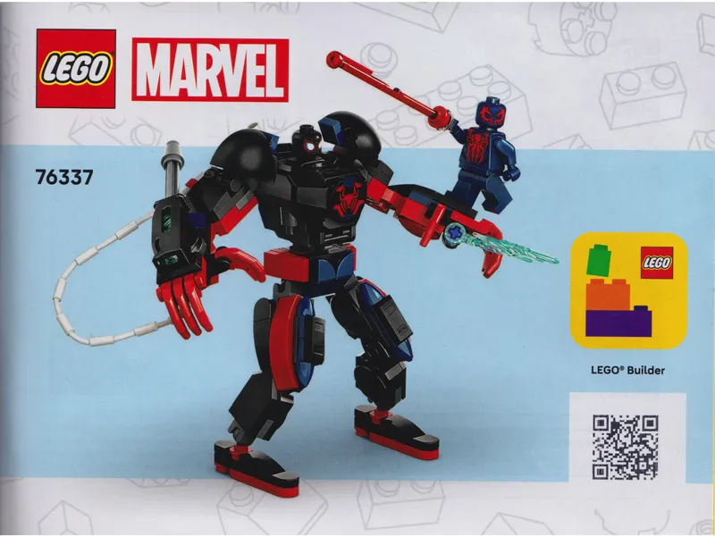 Miles Morales Mech vs. Spider-Man 2099