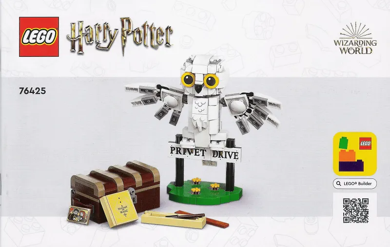 Hedwig at 4 Privet Drive