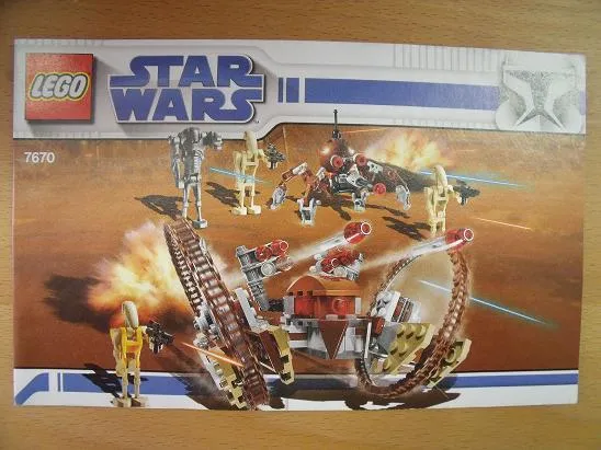 Hailfire Droid & Spider Droid, Clone Wars White Box