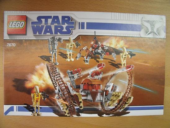 Hailfire Droid & Spider Droid, Clone Wars White Box