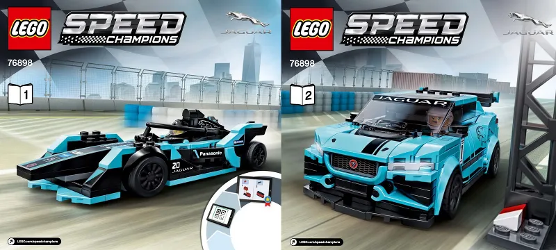 Formula E Panasonic Jaguar Racing GEN2 Car & Jaguar I-PACE eTROPHY