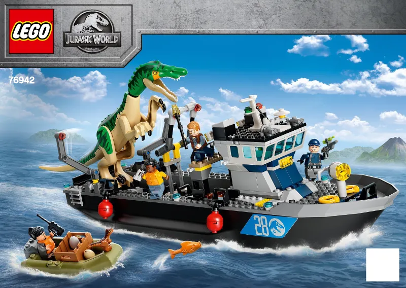 Baryonyx Dinosaur Boat Escape