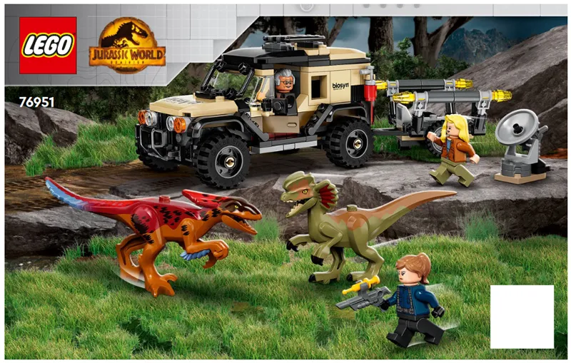 Pyroraptor & Dilophosaurus Transport