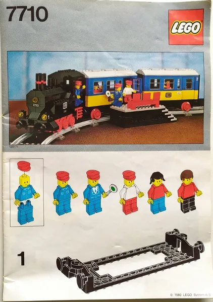 Push-Along Passenger Steam Train