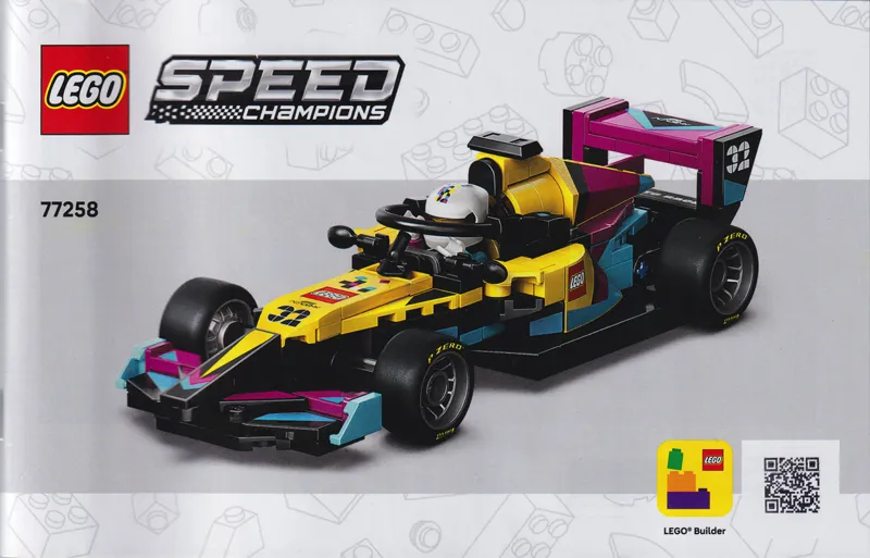 F1 ACADEMY LEGO Race Car