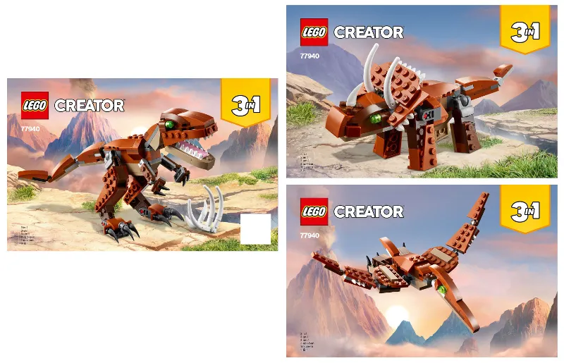 Mighty Dinosaurs {Dark Orange Edition}