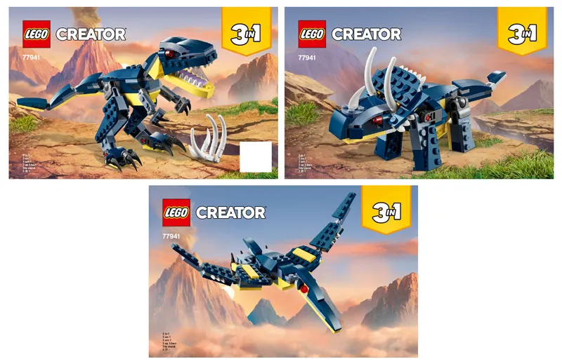 Mighty Dinosaurs {Dark Blue Edition}