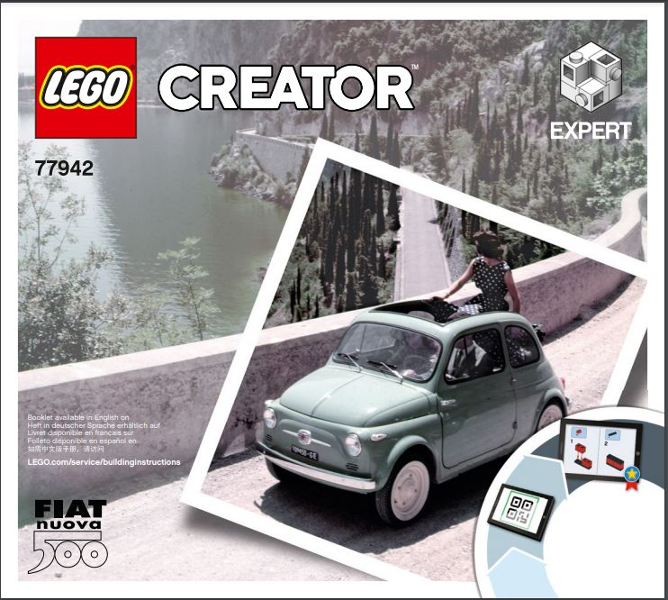 Fiat 500 {Bright Light Blue Edition}