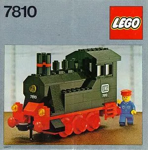 Push-Along Steam Engine (Locomotive without motor)