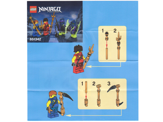 Ninja Army Building Set blister pack