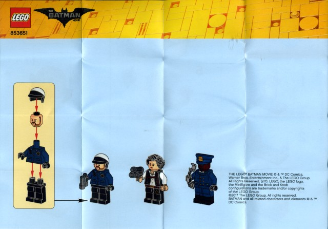 Gotham City Police Department Pack blister pack