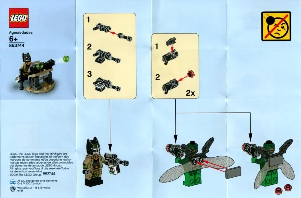 Knightmare Batman Accessory Set blister pack