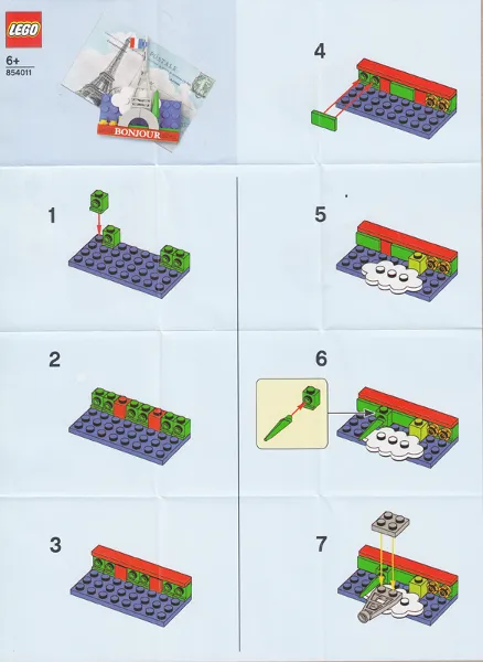 Eiffel Tower Magnet Build