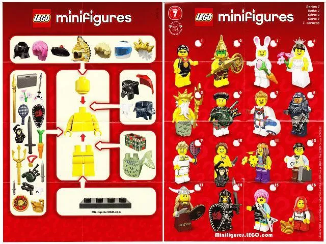 Minifigure, Series 7 (Complete Random Set of 1 Minifigure)