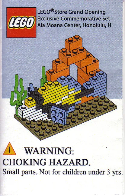 LEGO Store Grand Opening Exclusive Set, Ala Moana Center, Honolulu, HI