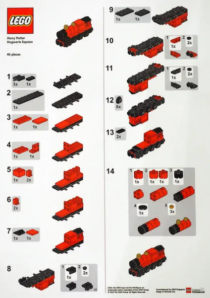 LEGO Brand Store Exclusive Build - Harry Potter Hogwarts Express